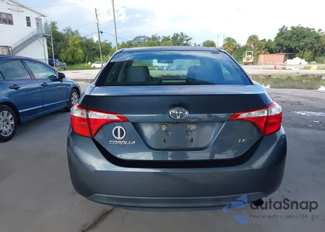 2015 Toyota Corolla Le from USA, damaged, VIN 2T1BURHE4FC335553